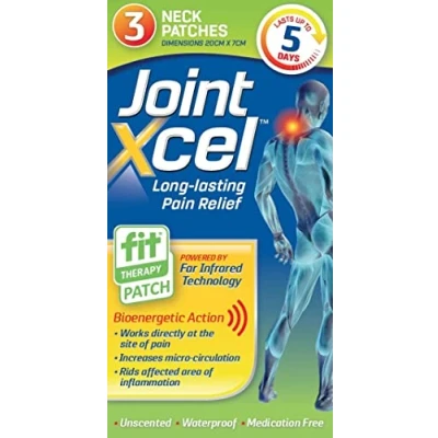 Image of JointXcel 3 Non Medicated Heat Free Neck Pain Relief Patches.