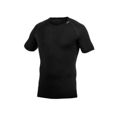 Image of Woolpower Tee LITE Medium Black Men&#039;s
