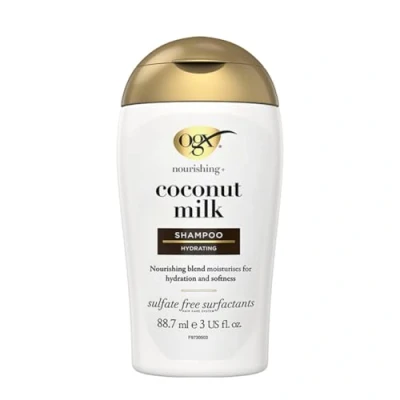Image of OGX Nourishing + Coconut Milk Travel Size Shampoo 88.7 ml