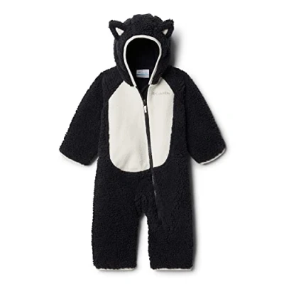 Image of Columbia FOXY BABY BUNTING Unisex Jumpsuit for kids, Size: 18/24m, Black/chalk