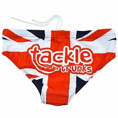 Image of Optimum Union Jack Tackle Trunks, Size 40