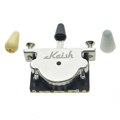 Image of KAISH Heavy Duty 3 Way Guitar Pickup Lever Switch Selector for Strat Tele with Plastic Tips