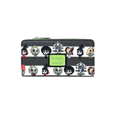 Image of Loungefly Beetlejuice Character Chibi Women Wallet Multicolour, Faux Leather,
