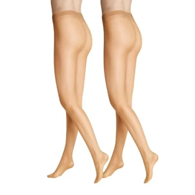 Image of Hudson Women&#039;s Simply 20 2pack Tights, Beige (Make Up 0019), 22 (Size: 48/50) (Pack of 2)