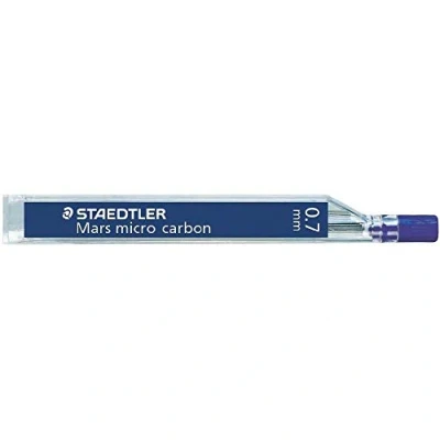 Image of STAEDTLER Mars micro carbon 250 0.7mm HB Pencil lead refills 2 Tubes / Packs (2 * 12 Leads)