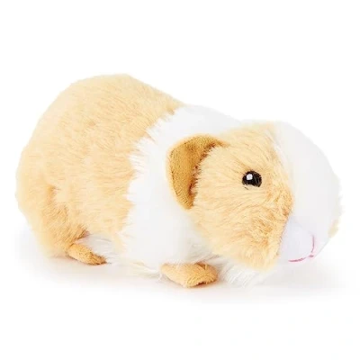 Image of Zappi Co 100% Recycled Plush Guinea Pig Toy (15cm Length) Stuffed Soft Cuddly Eco Friendly animals Collection For New Born Child First kid