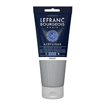 Image of Lefranc Bourgeois, Acrylic Paint, Silver, 1 stück (1er Pack)
