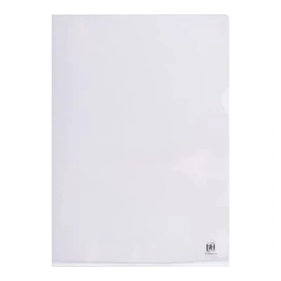 Image of Oxford transparent sleeves Premium 100 pack for A4 made of PP plastic, crystal clear, document proof, transparent, colorless at the top and open on side