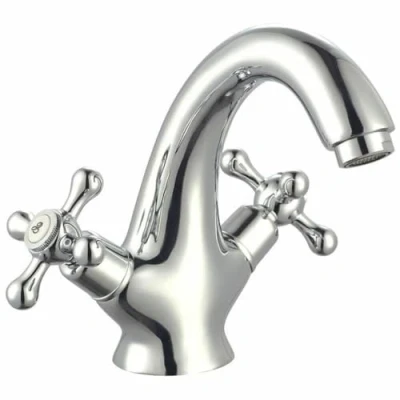 Image of Rousseau 4056674 Beverley Fixed Mixer Tap for Washbasins Chrome
