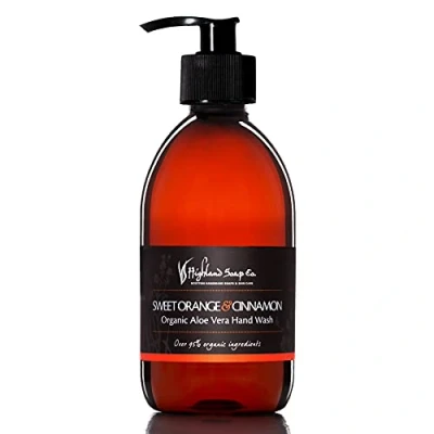 Image of The Highland Soap Company Sweet Orange &amp; Cinnamon Hand Wash 300ml