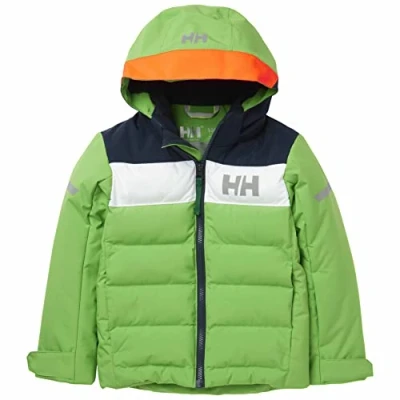 Image of Helly Hansen Unisex Kids Vertical Ins Jacket, CLOVER, 2 Years UK