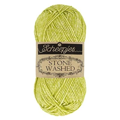 Image of Scheepjes Stone Washed 827 Peridot Yarn 1x50g