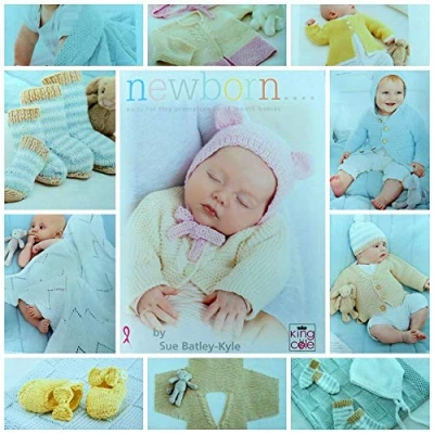 Image of Baby Knitting Pattern Book Newborn for Prem to 18 Months in Cottonsoft DK King Cole