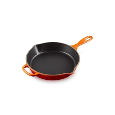 Image of Le Creuset 26cm Signature Deep Skillet Volcanic