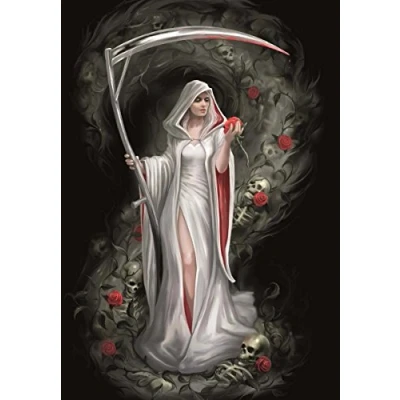 Image of Life Blood Gothic Fantasy Art Anne Stokes Greeting Card