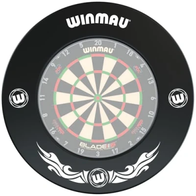 Image of WINMAU Xtreme Black Design Dartboard Surround