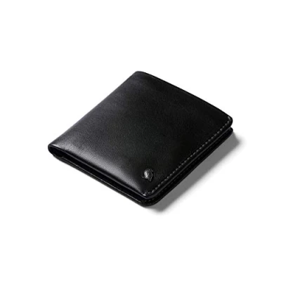 Image of Bellroy Coin Wallet (Magnetic Pouch Storage, Fits 4 8 Cards, RFID Protected) Black