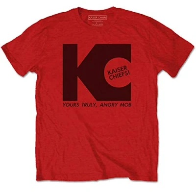 Image of Kaiser Chiefs Men&#039;s KAISTS03MR04 T Shirt, Red, XL