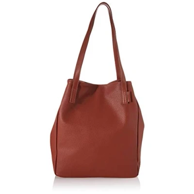 Image of Tom Tailor Denim Arona Women’s Tote, Brown (Cognac), 41x35x14 Centimeters (W x H L)