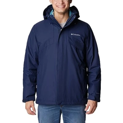 Image of Columbia Men&#039;s Bugaboo Fleece Interchange Jacket, 3 In 1 Winter Coat, Collegiate Navy, Size S