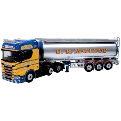 Image of OXFORD HAULAGE D R MACLEOD STORNOWAY SCANIA S CYLINDRICAL TANKER 76SNG003