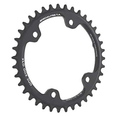 Image of Spécialités TA 110pcd One 4 Arm GRX Chainring, 38t, Black