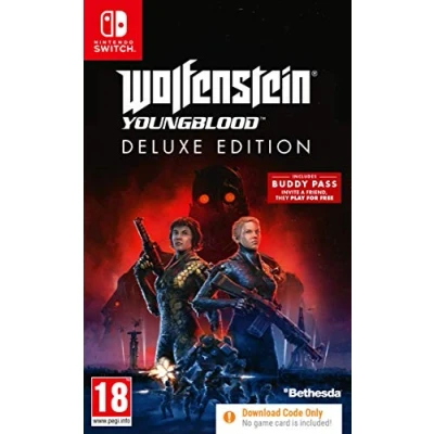 Image of Wolfenstein Youngblood Deluxe Edition (Nintendo Switch Code in Box)