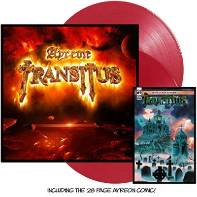 Image of Ayreon Transitus 180gram Red vinyl + Comic 2020 UK 2 LP set MTR76231