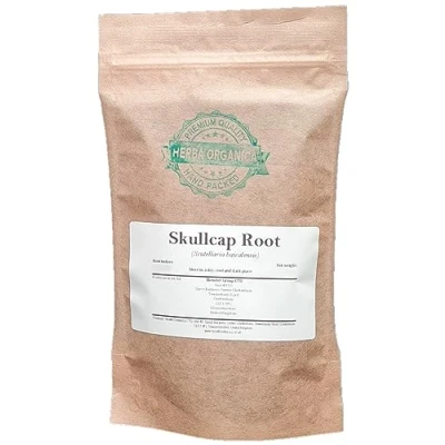 Image of Herba Organica Skullcap Root Scutellaria baicalensis Herbal Tea (100g)