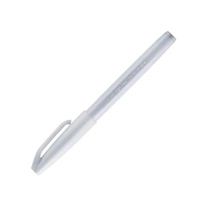 Image of Pentel Brush Sign Pen Light Grey