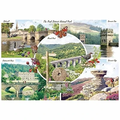 Image of Otter House Gift Rectangular Jigsaw Peak District National Park (76390)