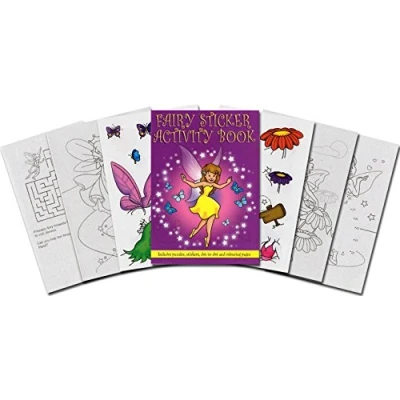 Image of Fairy Mini Sticker Activity Books (Pack of 8)