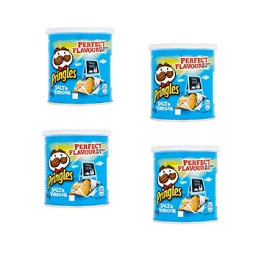 Image of Pringles Salt &amp; Vinegar Pop Go 40g (Pack of 12)