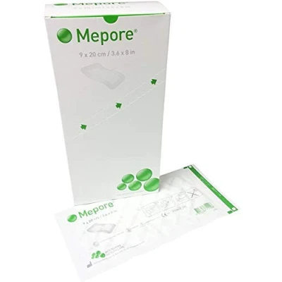 Image of Mepore Low Exudate Dressing 9 x 20cm (Pack of 30)