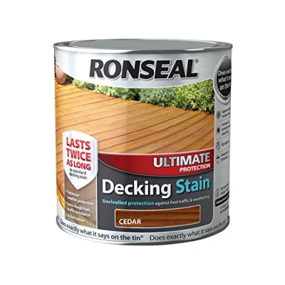 Image of Ronseal Ultimate Protection Decking Stain Cedar 2.5L