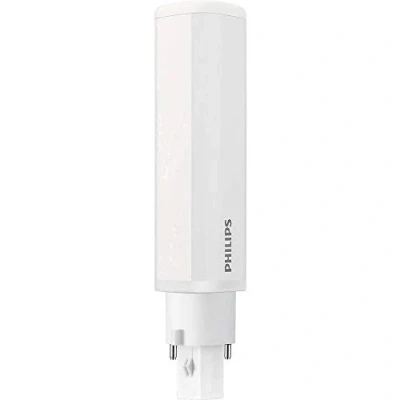 Image of Philips Corepro LED 6.5 W 2 Pin PLC, Neutral White, Non Dimmable, Frosted, G24d