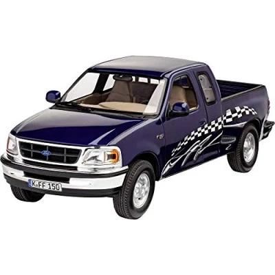 Image of Revell RV07045 Ford F 150 XLT 1997 Model Kit, Various, 1:25 Scale