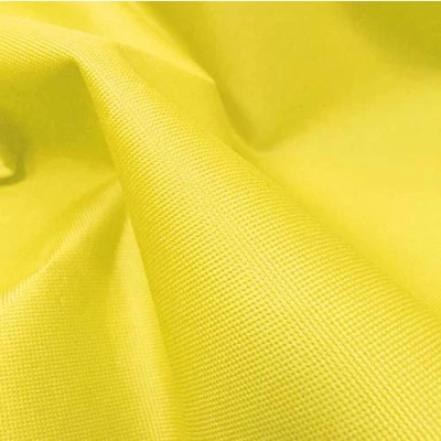 Image of A Express Yellow 20oz Heavy Duty Thick Waterproof Canvas Fabric 600D Outdoor Cover Sample (10cm x 10cm)