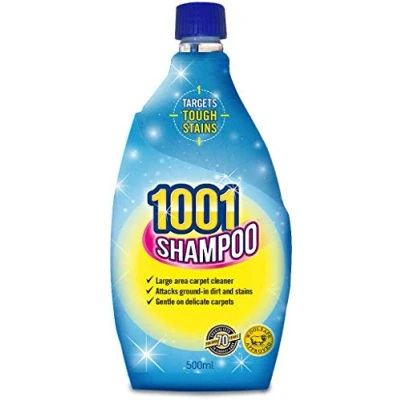 Image of 2 x 1001 Carpet Shampoo Hand Cleaner Solution Deep Clean Dirt Stain Remover 500ml