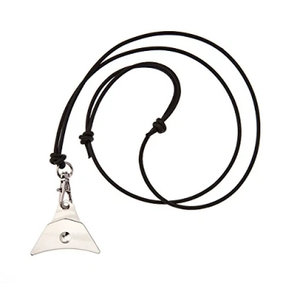 Image of Logan 304 Stainless Steel Sheepdog Whistle (Whistle and leather cord lanyard)