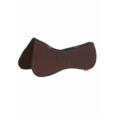 Image of LeMieux ProSorb Plain 2 Pocket Half Pad Brown Large