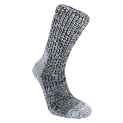 Image of Bridgedale Merinofusion Trekker Men&#039;s Sock Grey, 9 11.5