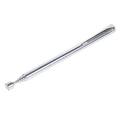 Image of Magnetic Pen, Telescopic Pick Up Rod Tool(Silver)