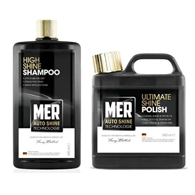 Image of Mer high Shine Shampoo 500ml + Ultimate Polish