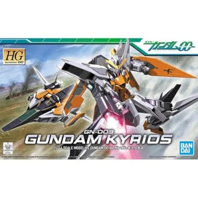 Image of BANDAI SPIRITS BAN151921# 4 Kyrios Gundam 00&quot; Gunpla High Grade Model Kit, Inches