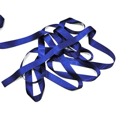 Image of Navy Blue 10mm Satin Ribbon Double Sided Berisfords 3501 (5 Meters)