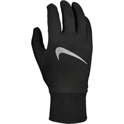 Image of Nike Performance Womens Accelerate RUN Gloves Gloves, Women&#039;s, Size: Small, Black/silver