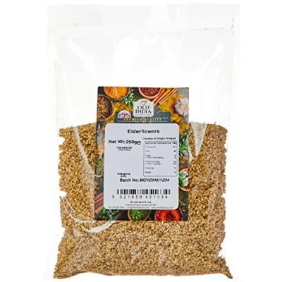 Image of Old India Elderflowers 250g