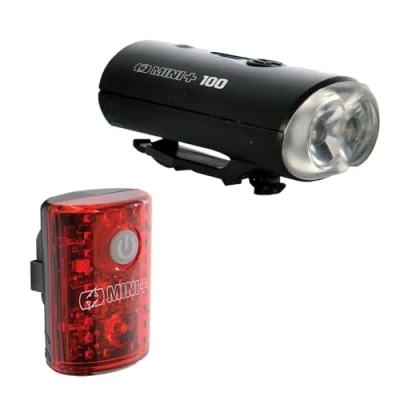 Image of Oxford Ultratorch Mini+ USB Bicycle Light Set
