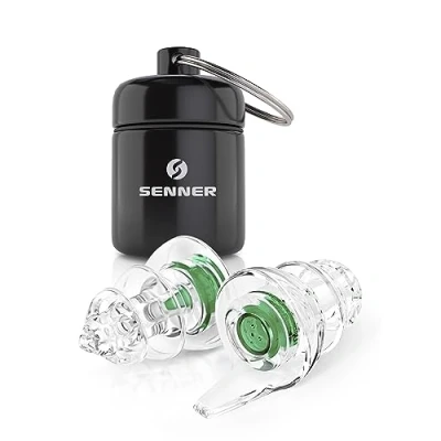Image of Senner KidsPro Plug, Reusable Hearing Protection Ear Plugs for Children with Aluminium Container. Ideally Suited Kids Small Canals, Especially Light Protectors to Wear